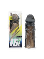 【癒しフル】 指ディルド クリアブラック（p-418）｜ag1642