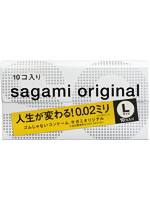 【癒しフル】 サガミオリジナル002 Lサイズ 10個入り｜condom0473