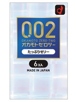 【癒しフル】 オカモトゼロツー たっぷりゼリー 6個｜condom0474