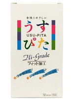 【癒しフル】 うすぴた1500 12個入り｜condom0517
