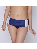 【癒しフル】 光沢ストレッチブルマフルバック ネイビー｜cosplay2741