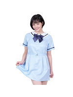 【癒しフル】 雲の下の坂制服ワンピ（KA0304BL）｜cosplay3946