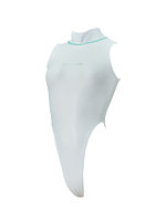 【癒しフル】 Hi neck high leg Swimsuit （K-0303 KW）（XL， Polar Halo）｜cs4592