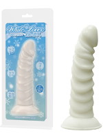 【癒しフル】 White Lover 17cm やわらかタイプ｜dildo0487