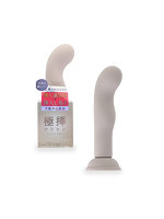 【癒しフル】 極挿シリコン Lサイズ グレージュ（p-288）｜dildo1478