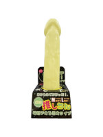 【癒しフル】 光る推しちん 夜遊びシリーズ ［日本製］［17cm］［太さMサイズ］［長さLサイズ］［強力吸盤付き］｜di1503