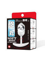 【癒しフル】 【砲丸アナルプラグ 鉄球入り】Mサイズ（HGP-102）｜di1524