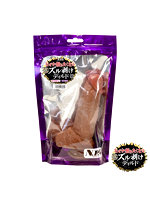 【癒しフル】 なぜか握りたくなる皮ズル剥けディルド タマ付 LL｜di1607