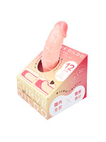 【癒しフル】 純国産 ぷにっとりあるカーブディルド12cm｜di1613