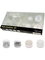 【癒しフル】 ニップルアタッチメント ＃1（4Type×2Set）｜sonota2559