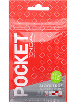 【癒しフル】 POCKET TENGA BLOCK EDGE｜hole7608