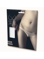 【癒しフル】 極薄ストレッチポケット付きショーツ ホワイト｜lingerie7000