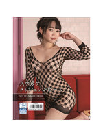 【癒しフル】 【エロかわぎりセーフ】スケスケメッシュワンピース｜lingerie8807