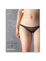 【癒しフル】 うすい。-usui- ハーフバックショーツ（黒）｜lingerie8844