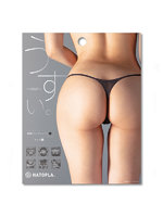 【癒しフル】 うすい。-usui- 極細Tバックショーツ（黒）｜lingerie8846