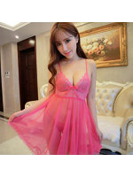 【癒しフル】 幻想レースベビードール ピンク（ZB0033PI）｜lingerie9146