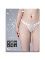 【癒しフル】 うすい。-usui- ハイレグショーツ（白）｜lingerie9207