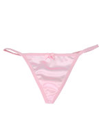 【癒しフル】 ミニミニパールパンティ ピンク｜lingerie9269