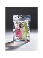 【癒しフル】 【Stocking Girl ダブルカラー】スカイレッド X グリーン（FJ-103）｜li9771