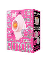 【癒しフル】 完全防水 幸福温感40℃ POKA-POKA CUNNI ROTOR＋［ポカポカクンニロータープラス］ pink｜rotor3031