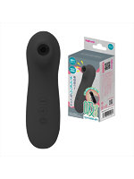 【癒しフル】 吸うワンハンドローターブラック（1400）｜rotor3475