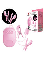 【癒しフル】 プリティラブ ニップルショックパルス＆ローターインストレージ｜rotor3516