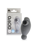 【癒しフル】 Q-BOO（キューブー） グレー（p-282）｜rotor3558