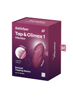 【癒しフル】 Satisfyer Tap ＆ Climax 1 Red｜rotor3564