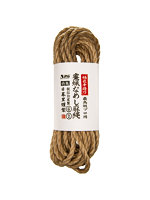 【癒しフル】 蜜蝋なめし麻縄 極匠手造り 太さ6mm 長さ7m｜smitem2016