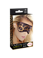 【癒しフル】 フェティッシュ・レオパード アイマスク｜smitem2188