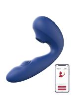 【癒しフル】 ToyCod Tara S 2代目 青い吸うやつ二代目 アプリ操作 吸引クリ2点責めバイブ 女性オナニー ラブグッズ｜storeago00320gvbxsz61zv