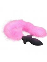 【癒しフル】 電動ア●ルプラグ ピンク系 前立腺責め ア●ル開発 SM 狐の尻尾付き｜storeago003511ixyr47ueg