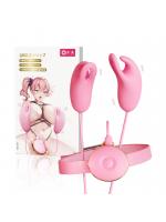 【癒しフル】 Q萌乳首クリップローター 超ロングコード 【10種類の強力振動】 乳首とクリ同時責め チクニー ブルブル感覚 マグネット式コントローラー 調教 柔らかいシリコン SM アダルトグッズ｜storeago003517hu8kh0t2w