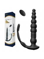 【癒しフル】 二重リング伸縮ア●ルビーズ 超ロングビーズ 新たな快感 振動刺激 ピストン機能 遠隔操作 防水 アナニー｜storeago003519ggiwj2kzb