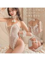 【癒しフル】 セクシーランジェリー シースルー 誘惑バニー メイド 薄い 穴開き｜storeago00351eykifpgfej