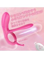 【癒しフル】 電動ペニスリング リモトレタイプ 強力振動 持久力アップ コンパクト Gスポット刺激とクリ責めも可能 遠隔絶頂 カップル共有可 柔らかいシリコン 防水 SM｜storeago00351jske2pwcmn