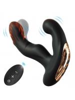 【癒しフル】 電動ア●ルプラグ 10種類強力振動 前立腺マッサージ かき回す機能 快感アップ 遠隔絶頂 ア●ル開発 高…