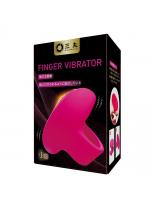 【癒しフル】 指サックバイブA ミニローター 螺旋ヒダ 振動刺激 指型デザインで体内に入る感 Gスポット刺激 クリ責め 中いき 乳首責め可 シリコン SM 完全防水｜storeago00351v640tz6aj6