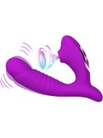 【癒しフル】 バイブ 吸引バイブ 女性用 中イキ 10種振動＋10種吸引 クリトリス gスポット開発 2点責め 乳首攻め 潮吹き 強力 人気 シリコン バイブレーター アダルトグッズ 大人のおもちゃ 89｜storeago003630o7rgxe5vg