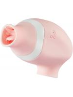 【癒しフル】 バイブ ローター「超高速ベロ舐め＋革新的なエアウェーブ叩く＋7種類振動快感」クリトリス 舌舐め 乳首開発 大人のおもちゃ 56-1｜storeago003631j3sbvmrl1