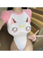 【癒しフル】 過激 アニコス 2次元 レオタード スク水 スクール 水着 透ける セクシー コスプレ 8204f｜storeago0036366iuemzegu