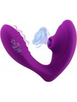 【癒しフル】 クリトリス バイブ 女性用【10種吸引＋10種強力振動】乳首バイブ クリ責めバイブレーター Gスポット 充電式 電動ディルド 大人のおもちゃ 61｜storeago00363b711qepeg6