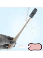 【癒しフル】 オナホール専用クリーニングブラシ シリコン製 長柄タイプ 洗浄用ブラシ 内部清掃 ツブ付き ソフト素材 時短お手入れツール158｜storeago00363c1xfd3o11w