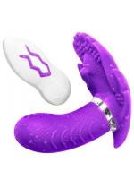 【癒しフル】 バイブ 女性用 2点責め 電動ディルド バイブレーター リモコンローター 遠隔 静音防水 7種振動モード クリGスポット刺激 装着式 USB充電式｜storeago00363kjinsgzirb