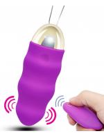 【癒しフル】 ローター リモコンローター バイブ15m遠隔操作 12段階振動 挿入を楽しめる 防水 静音 USB充電式 シリコン製 安全衛生パープル｜storeago00363mjvnp6q6fj