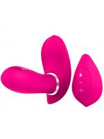 【癒しフル】 ディルド電動 リモコンバイブ 装着式 USB充電 ローター 遠隔操作 クリ と Gスポット 女性用｜storeago00363rpmvq82sba