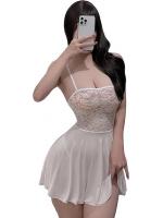 【癒しフル】 人気 女教師 秘書 OL コスプレ セクシー ワンピース 肩出しミニスカート ハロウィン クリスマス かわいい 仮装 女装 レディース プレゼント 伸縮性あり ワンサイズ レース8322b｜storeago00363vzgyob59x2