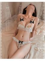 【癒しフル】 セクシー 透け ブラ tバックショーツ セット レース ブラジャー ショーツ 下着 女性 シースルー ランジェリー 2点セット8036b｜storeago00363w99mjfhd1i