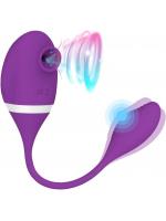 【癒しフル】 バイブ 女性用 ローター付き 吸引バイブ 吸うやつ 伸縮バイブ 【7種類吸引パターン＋10種類振動パターン】 生活防水 USB充電 アダルトグッズ 大人のおもちゃ 56-2｜storeago00363yrl4j2gqk2