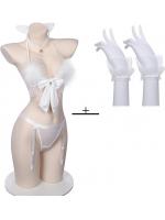 【癒しフル】 セクシーコスプレ猫 メイド メイド服 猫セクシー シースルー ランジェリー ベビードール キャット 過激 可愛い 萌え萌え ベビードール ランジェリーコスプレ ハロウィン 仮装 衣装6062b｜storeago00363yz4le0c00s